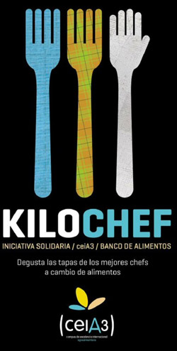 Kilochef: Tapas a cambio de alimentos - 16 de febrero de 2013