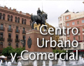 Centro urbano y comercial