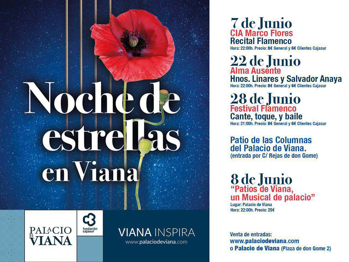 Noche de estrellas en Viana (Córdoba - España)