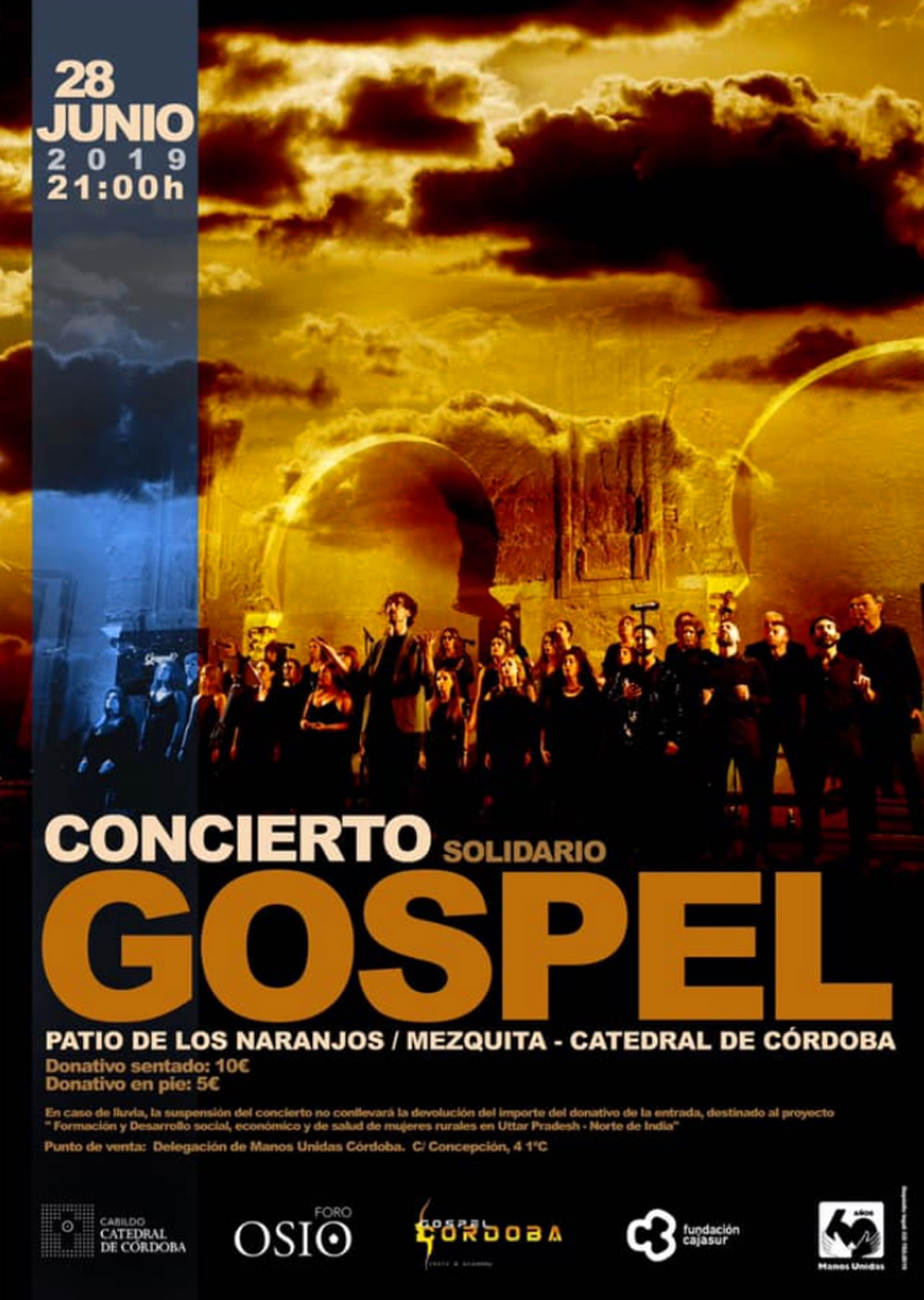 Concierto Gospel Córdoba en la Mezquita-Catedral