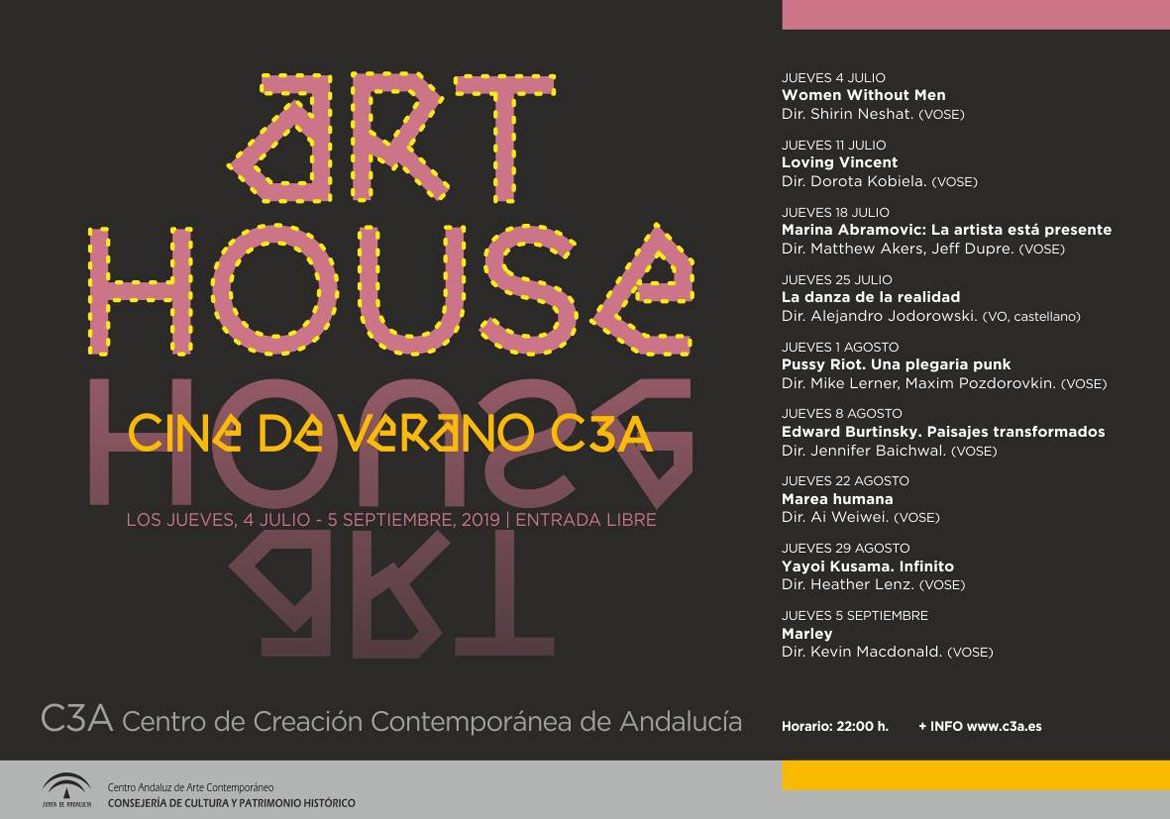 Cine de Verano Art House en el Centro de Creación Contemporánea de Andalucía C3A (Córdoba - España)