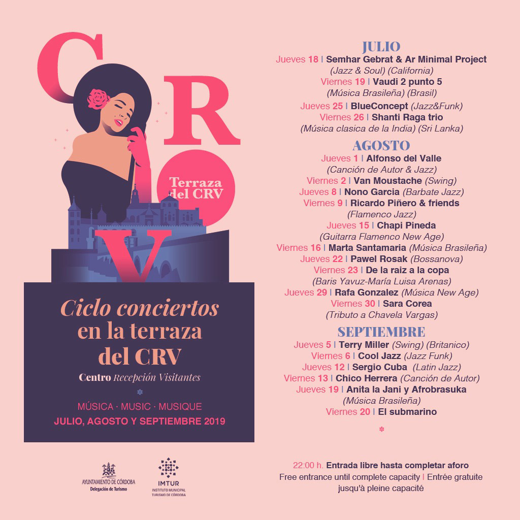 Noches de Conciertos en el Centro de Recepción de Visitantes 2019 (Córdoba - España)