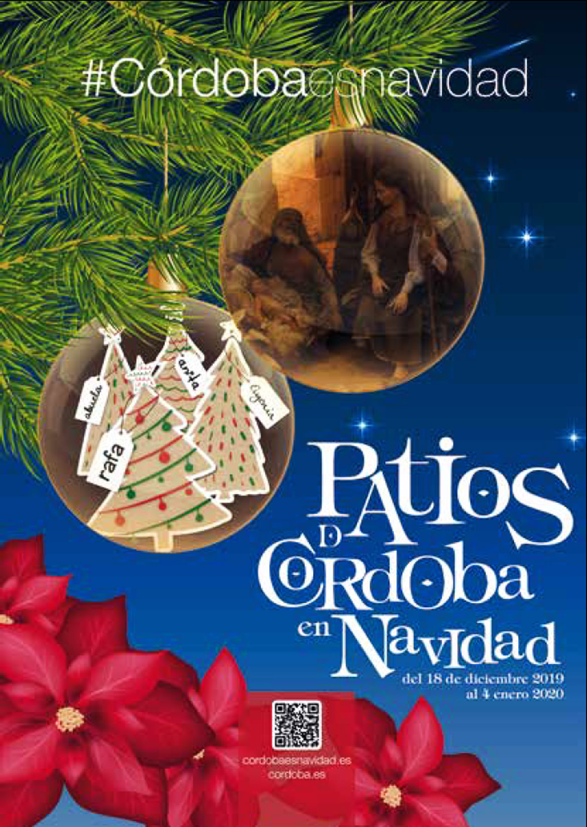 La Fiesta de los Patios de Córdoba en Navidad 2019 (España)