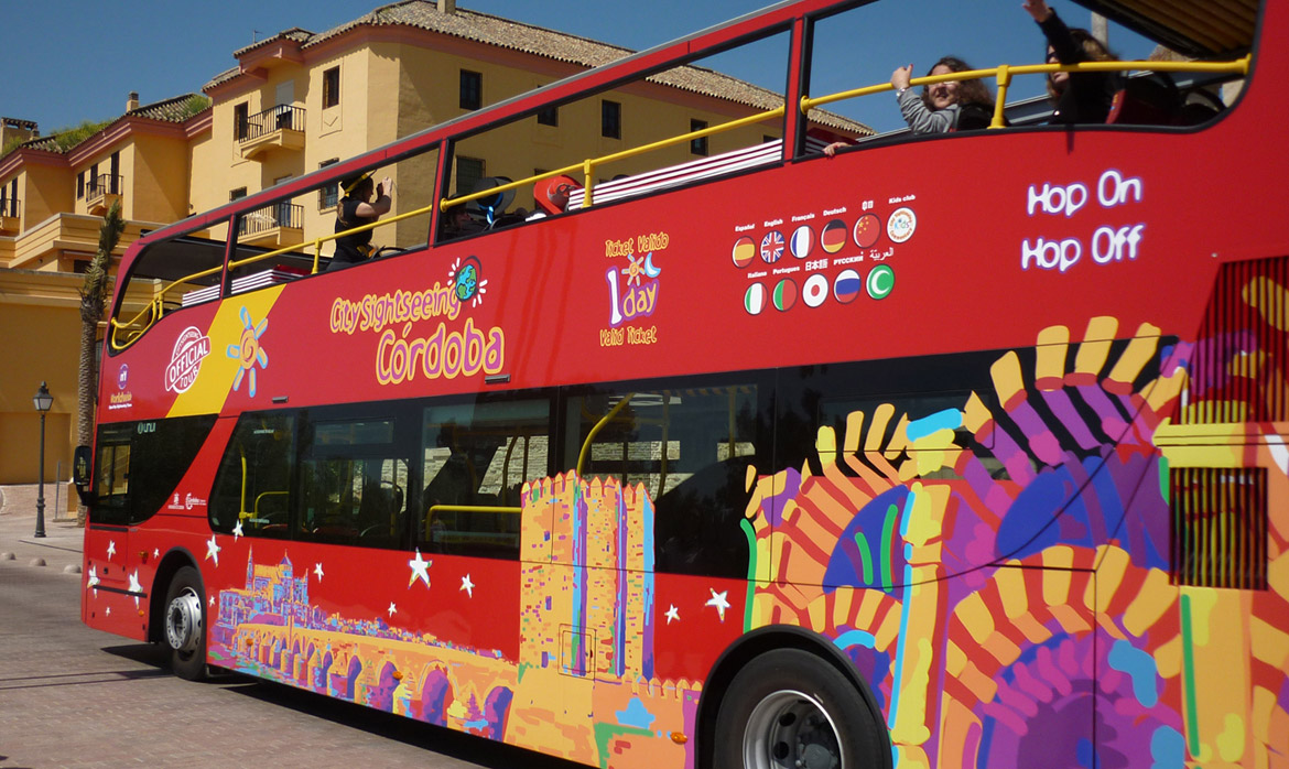 City Sightseeing Cordoba tourist bus (Spain)