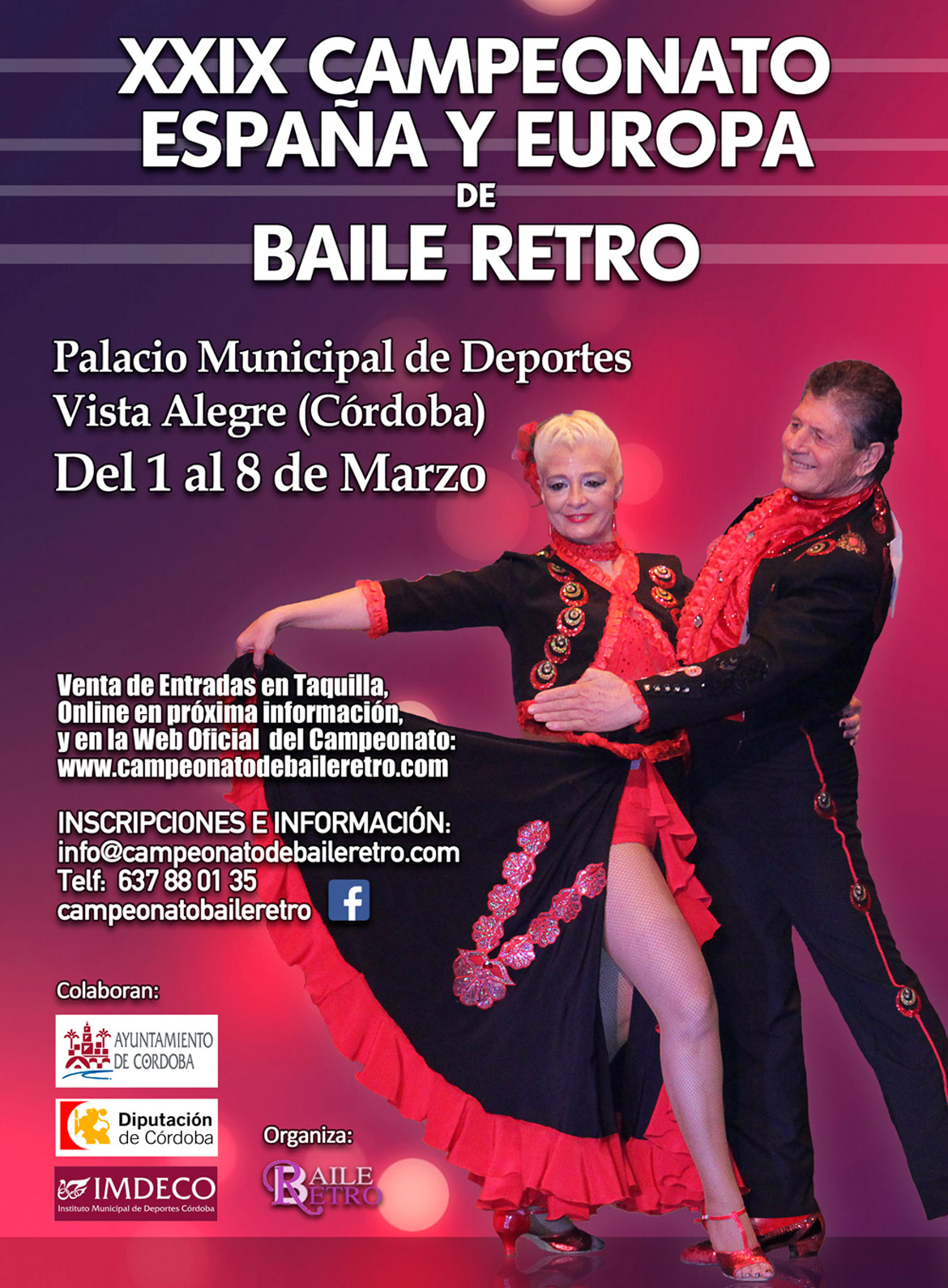 XXIX Campeonato España y Europa de Baile Retro (Córdoba - España)