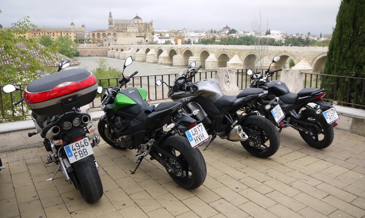 Cordoue à moto (Espagne)