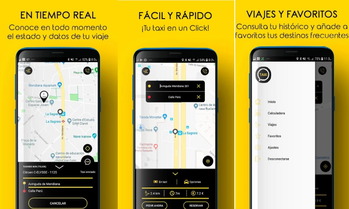 TaxiClick (Córdoba - España) - Aplicación móvil