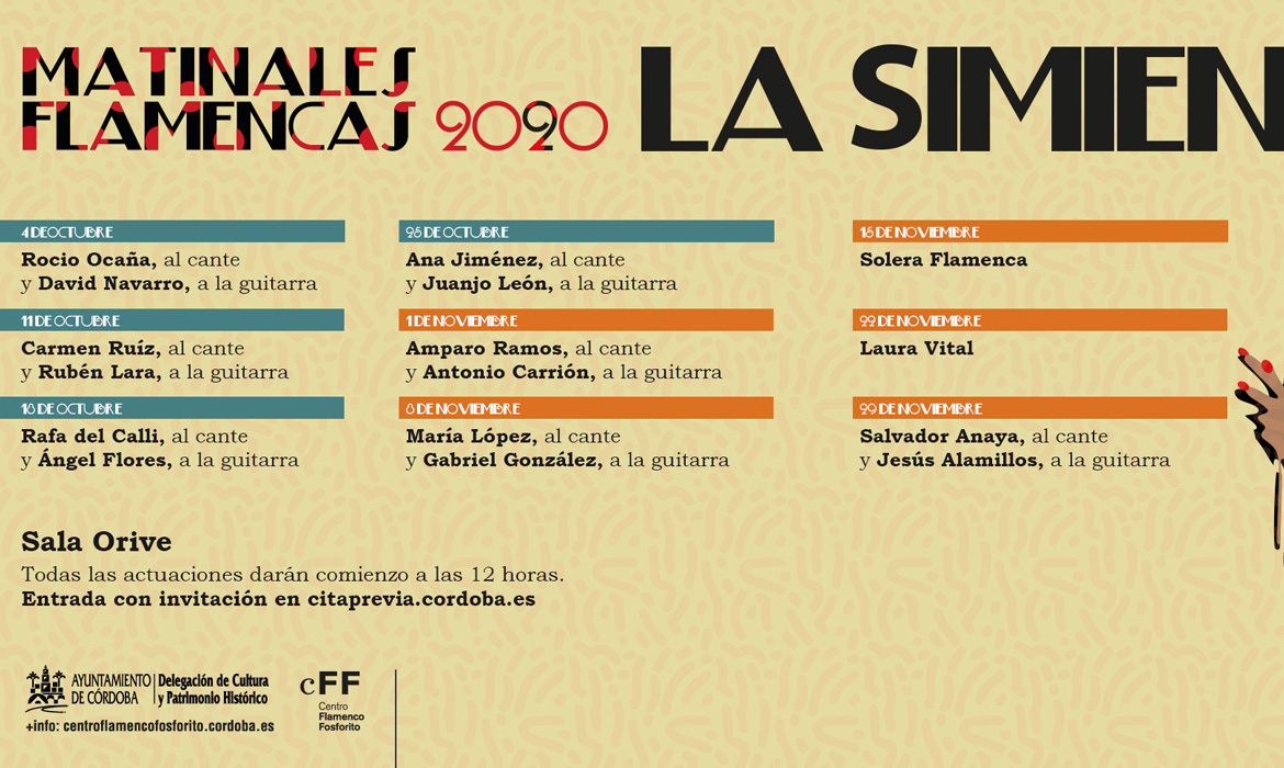 Matinales Flamencas Otoño 2020 (Córdoba - España)