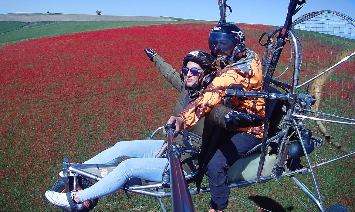 Paramotor con Córdoba Vuela (España)
