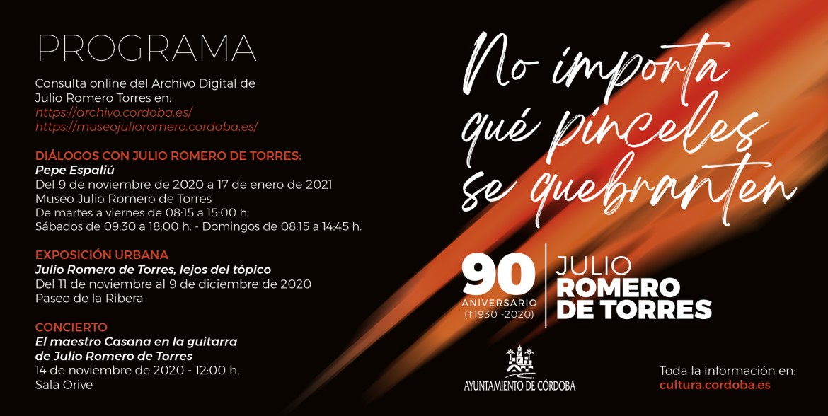 90 Aniversario de Julio Romero de Torres (Córdoba - España)