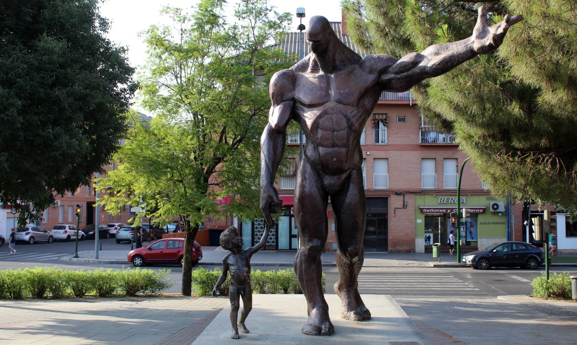 Sculptural group "Winds of Change" (Cordoba - Spain)