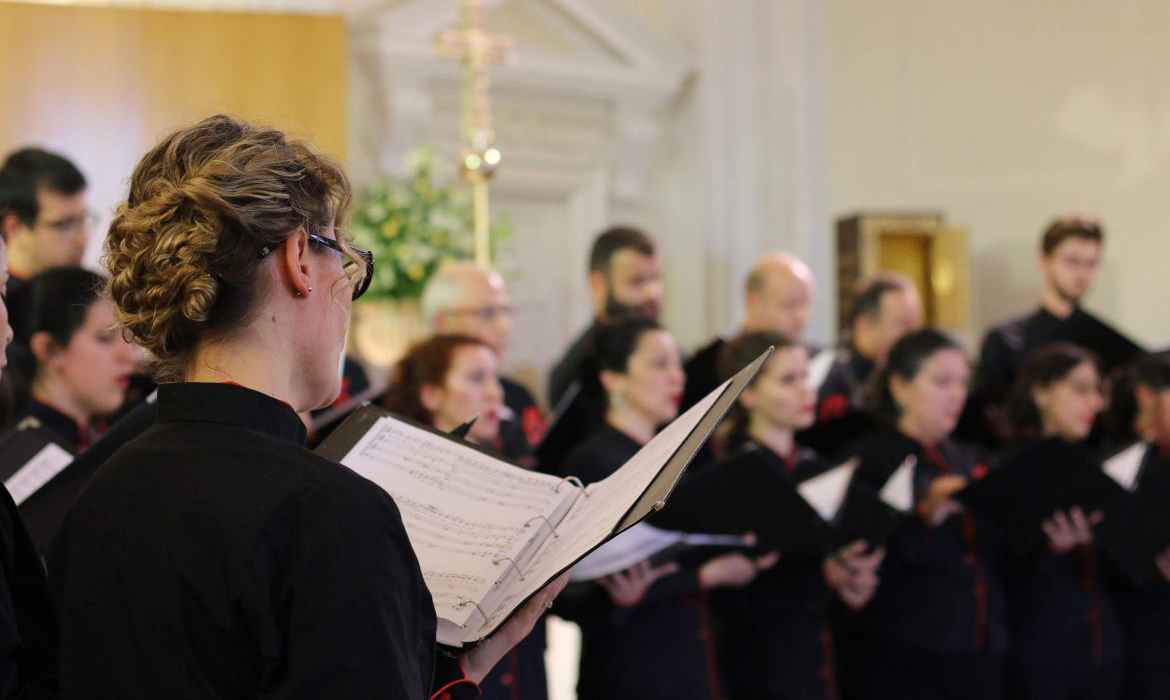 Concierto del Coro Gli Appassionati en la iglesia de San Hipólito (Córdoba - España)