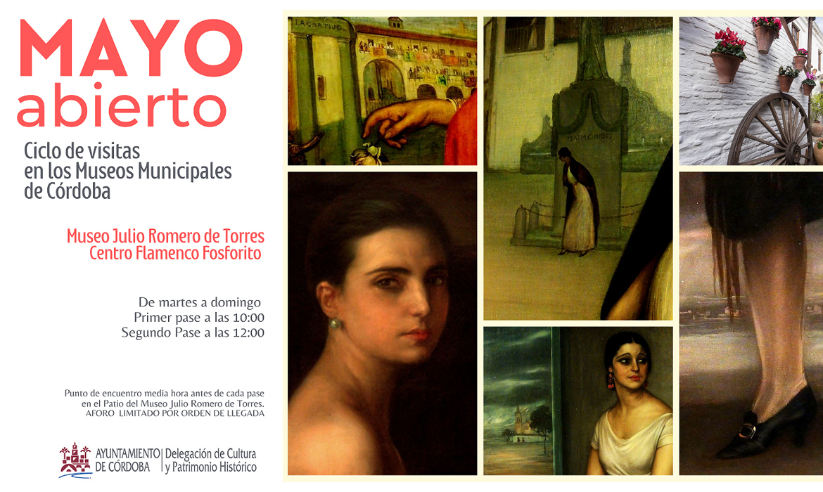 MAYO ABIERTO. Ciclo de visitas en los museos municipales de Córdoba. Museo Julio Romero de Torres y Centro Flamenco Fosforito