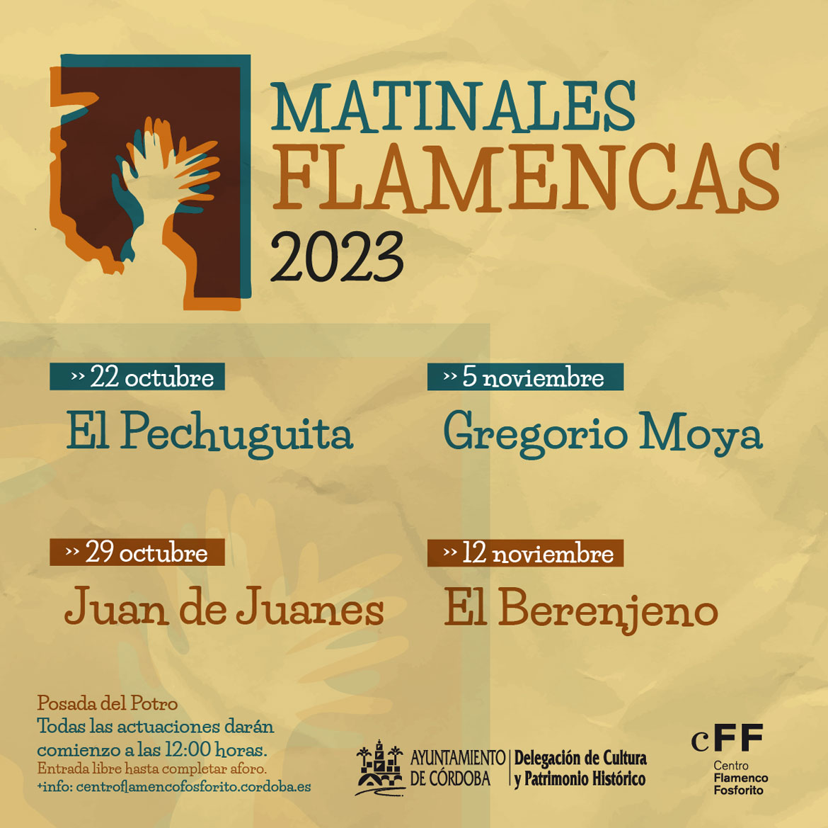 Matinales Flamencas 2023 - Otoño (Córdoba - España)