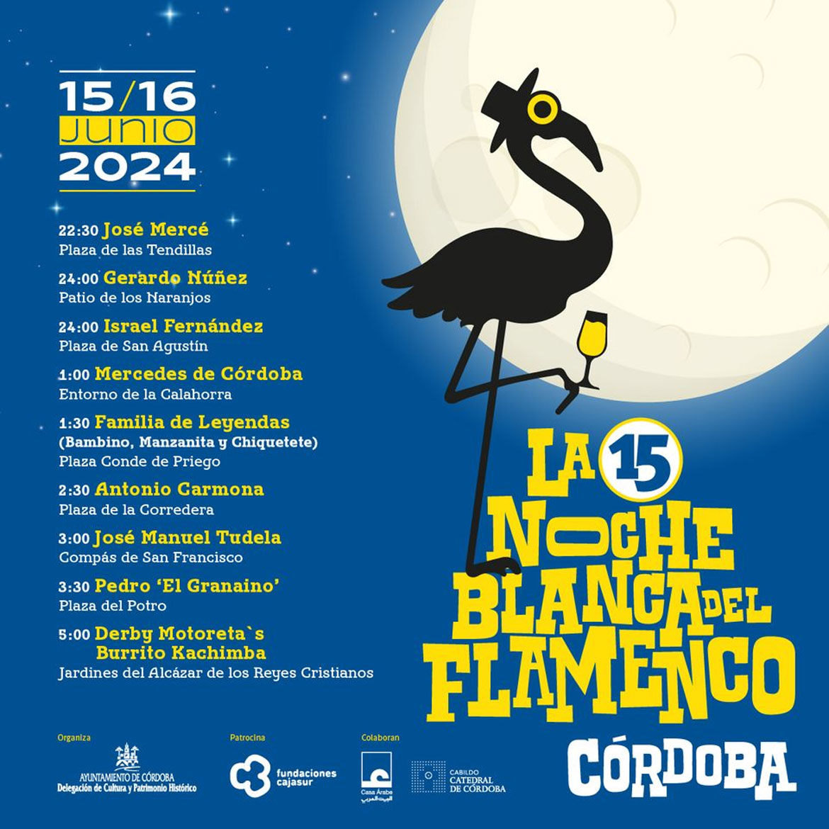 La Nuit Blanche du Flamenco à Cordoue (Espagne)