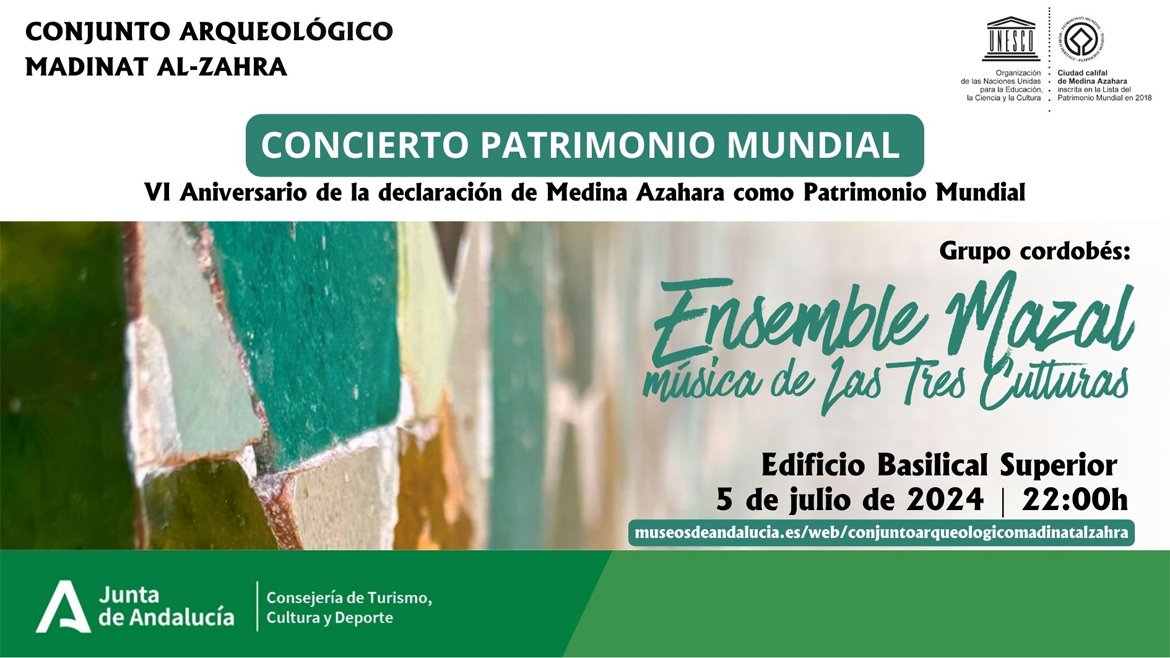 Concierto por el VI Aniversario de la declaración de Medina Azahara como Patrimonio Mundial