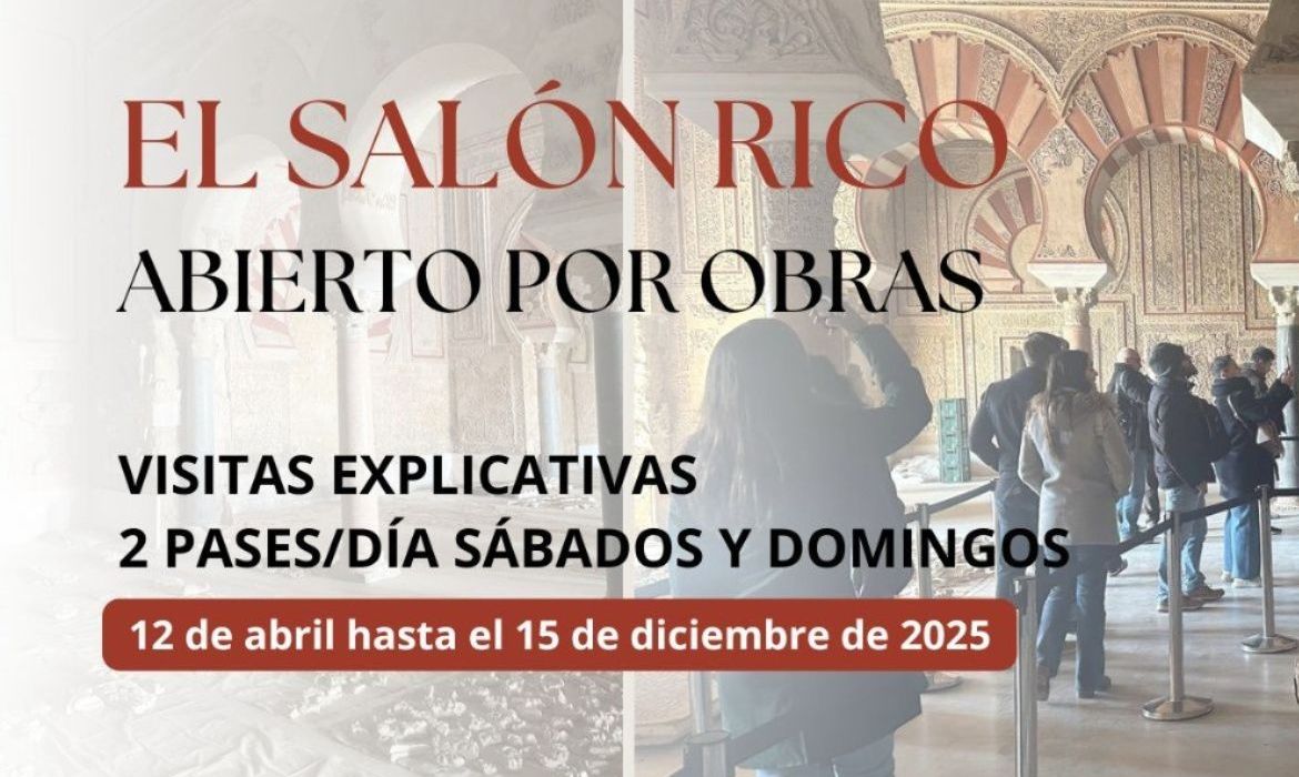 Medina Azahara: El Salón Rico abierto por obras (Córdoba - España)