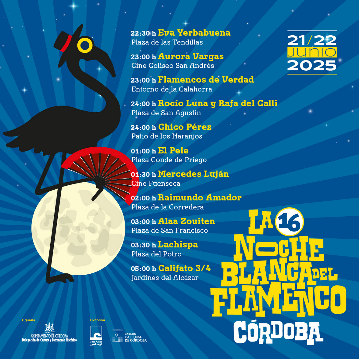 La Nuit Blanche du Flamenco à Cordoue (Espagne)
