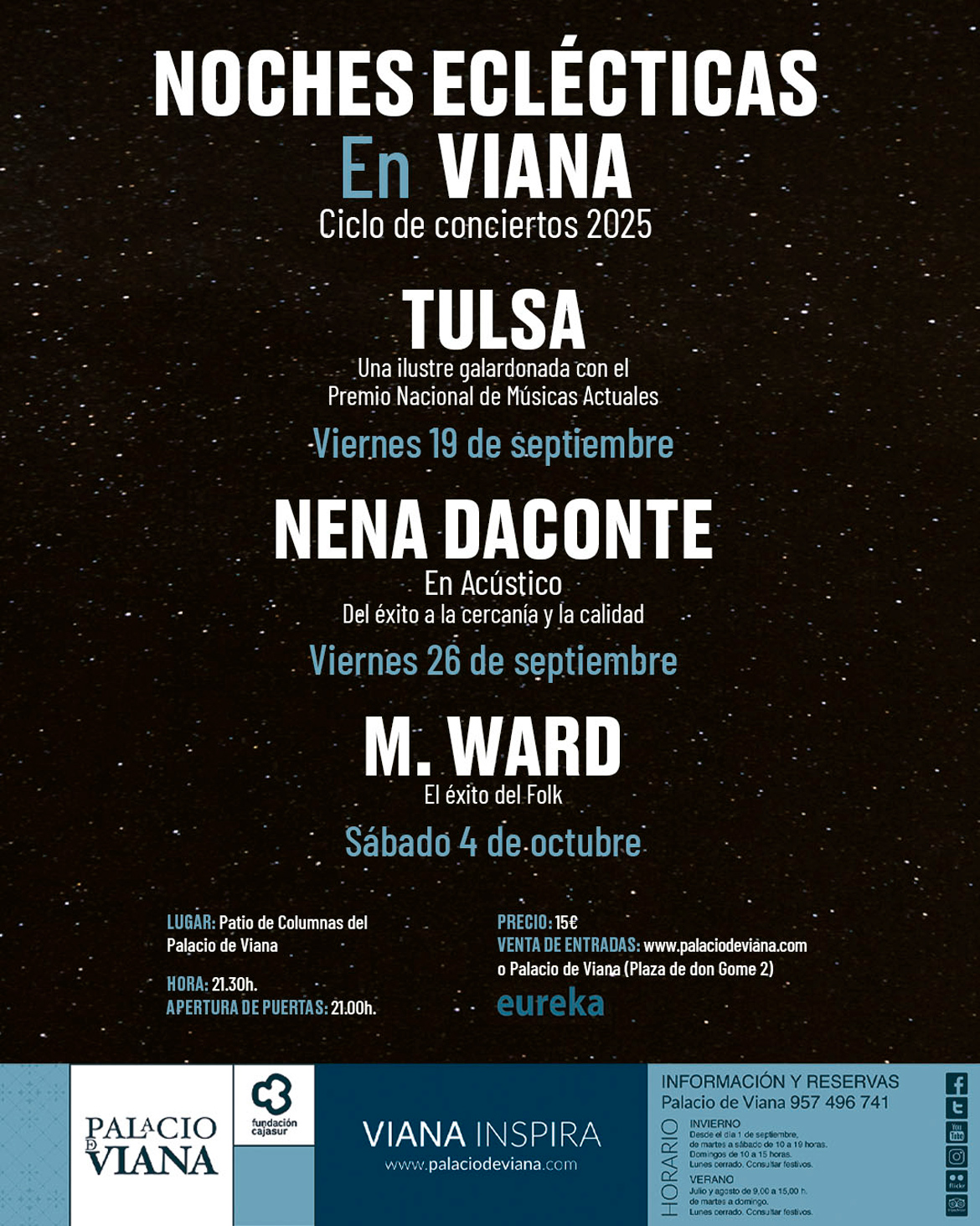 Noches Eclécticas en Viana 2025 (Córdoba - España)