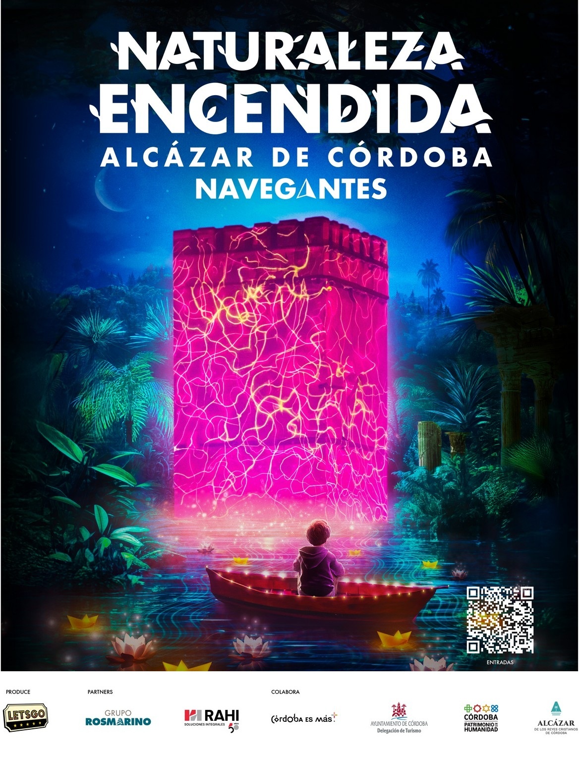 Espectáculo "Naturaleza Encendida: Navegantes" (Córdoba - España)