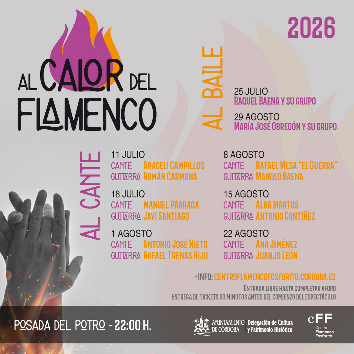 "Al calor del flamenco" Flamenco show (Cordoba - Spain)