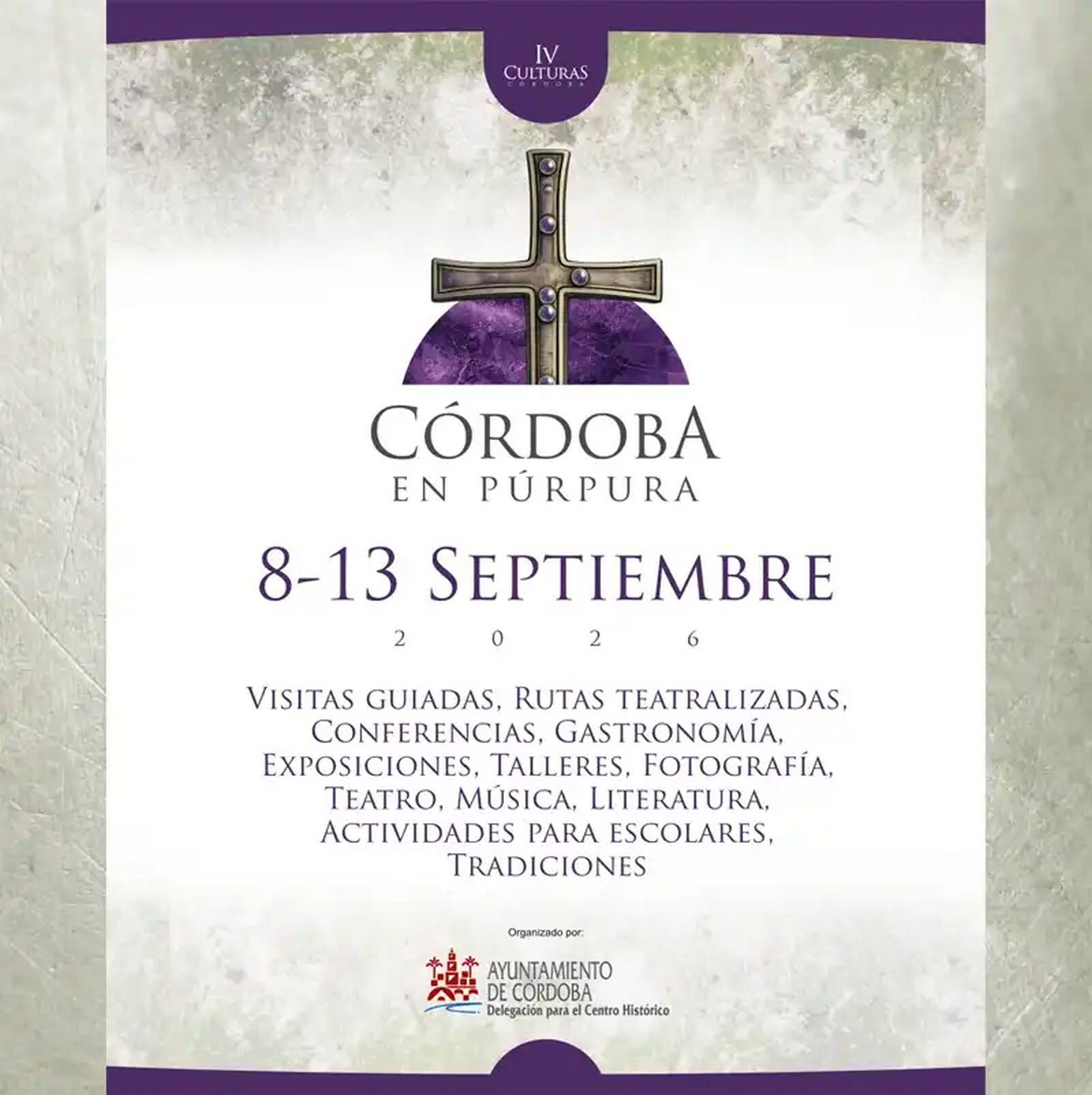 Cordoue en violet (Espagne)